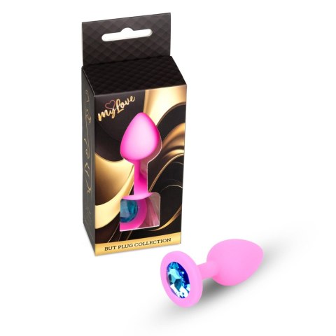 MyLove Toys - Jewellery Pink Silicone PLUG Medium Boys of Toys Sp. z o.o.