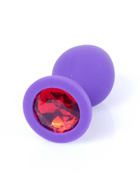 MyLove Toys - Jewellery Purple Silicone PLUG Medium Boys of Toys Sp. z o.o.