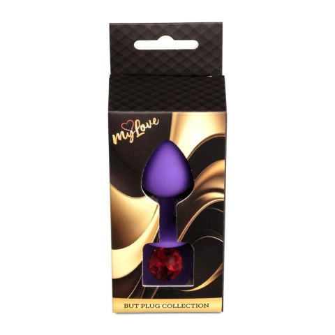 MyLove Toys - Jewellery Purple Silicone PLUG Medium Boys of Toys Sp. z o.o.