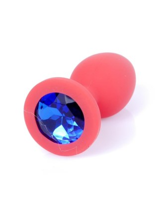 MyLove Toys - Jewellery Red Silicone PLUG Small Boys of Toys Sp. z o.o.