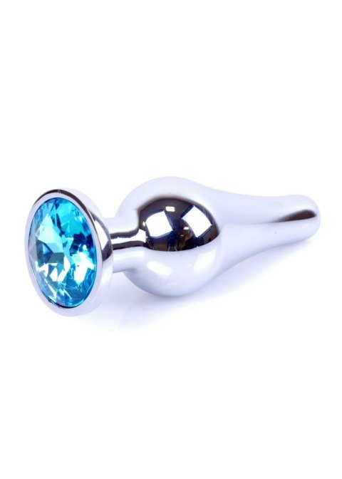 MyLove Toys - Jewellery Silver BUTT PLUG- Light Blue Boys of Toys Sp. z o.o.