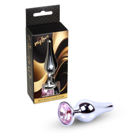 MyLove Toys - Jewellery Silver BUTT PLUG- Rose Boys of Toys Sp. z o.o.