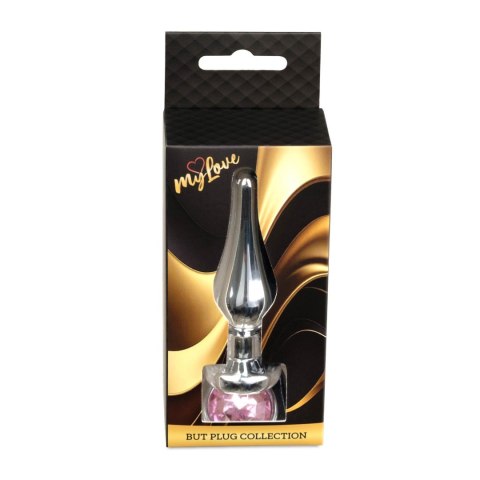 MyLove Toys - Jewellery Silver BUTT PLUG- Rose Boys of Toys Sp. z o.o.