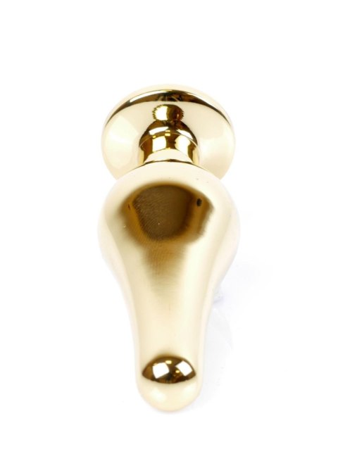Plug-Jewellery Gold BUTT PLUG- Purple Boys of Toys Sp. z o.o.
