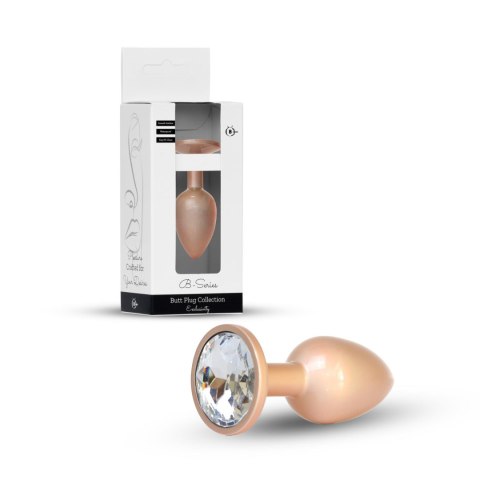 Plug-Jewellery Pearl Gold PLUG- Clear M Boys of Toys Sp. z o.o.