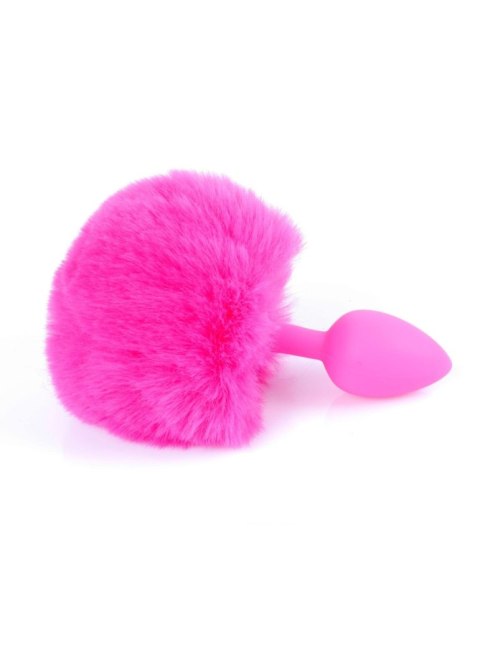 Plug-Jewellery Silicon PLUG - Bunny Tail - Pink Boys of Toys Sp. z o.o.
