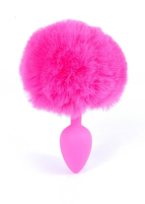Plug-Jewellery Silicon PLUG - Bunny Tail - Pink Boys of Toys Sp. z o.o.