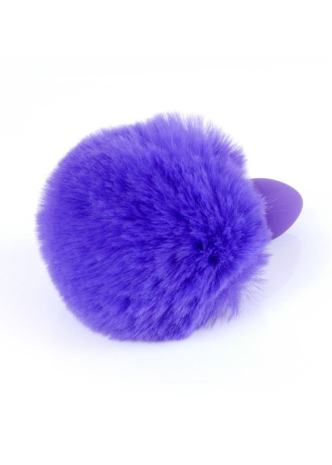 Plug-Jewellery Silicon PLUG - Bunny Tail - Purple Boys of Toys Sp. z o.o.