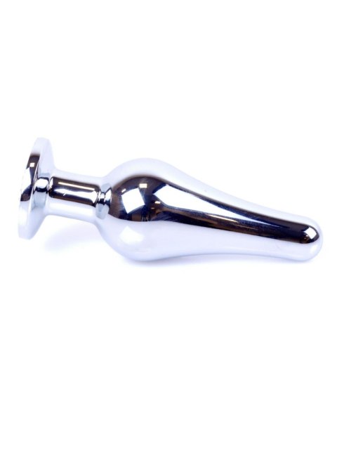 Plug-Jewellery Silver BUTT PLUG- Clear Boys of Toys Sp. z o.o.