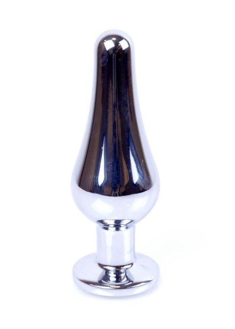 Plug-Jewellery Silver BUTT PLUG- Clear Boys of Toys Sp. z o.o.