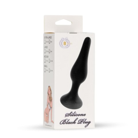 Plug-Silicone Plug Black - Extra Large Boys of Toys Sp. z o.o.