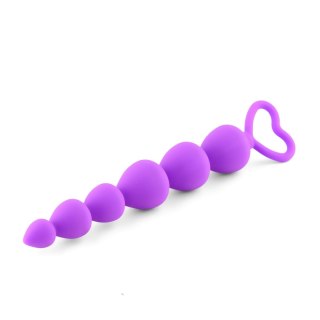 Anal Beads Purple Heart Boys of Toys Sp. z o.o.