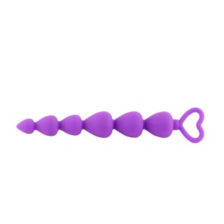 Anal Beads Purple Heart Boys of Toys Sp. z o.o.