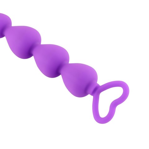Anal Beads Purple Heart Boys of Toys Sp. z o.o.