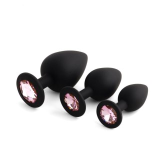 Jewellery - Silicone PLUG - SET Black Boys of Toys Sp. z o.o.