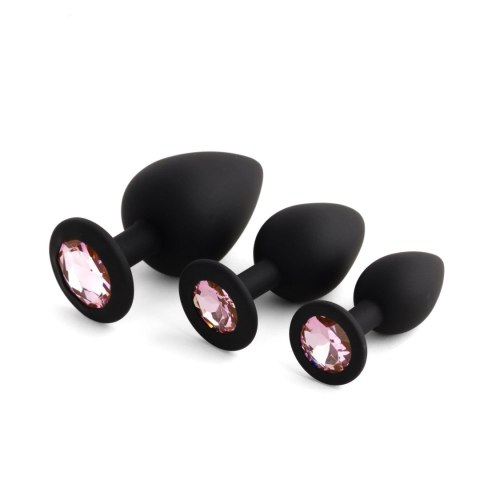Jewellery - Silicone PLUG - SET Black Boys of Toys Sp. z o.o.
