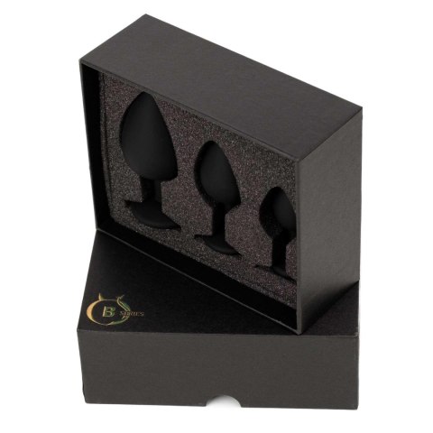 Jewellery - Silicone PLUG - SET Black Boys of Toys Sp. z o.o.