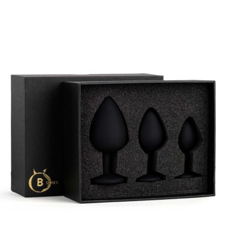 Jewellery - Silicone PLUG - SET Black Boys of Toys Sp. z o.o.