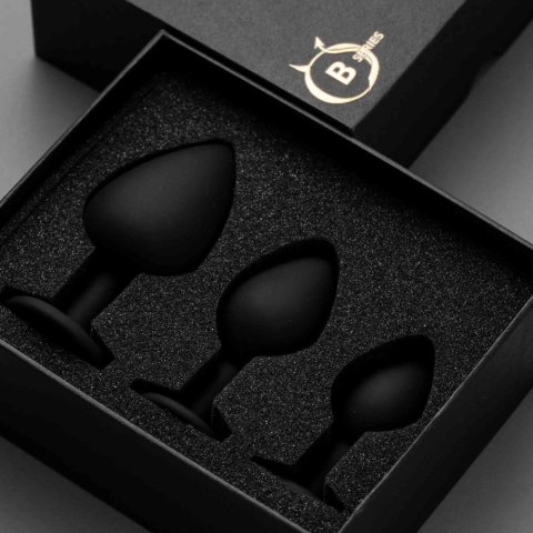Jewellery - Silicone PLUG - SET Black Boys of Toys Sp. z o.o.