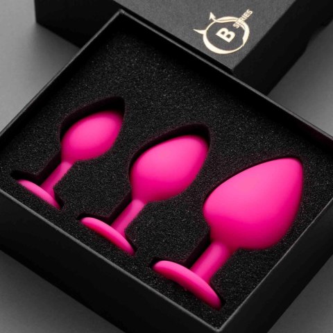 Jewellery - Silicone PLUG - SET Pink Boys of Toys Sp. z o.o.