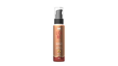 LICK ME PEACH KISSABLE GEL WITH WARM EFFECT INTT EURO COSMETICS UNIPESSOAL LDA