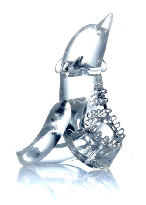 Pierścień-Dolphin Vibro CockRing Clear Boys of Toys Sp. z o.o.