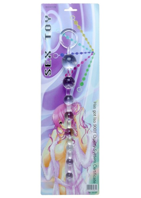 Plug/kulki-Jelly Anal 10 Beads Clear Boys of Toys Sp. z o.o.