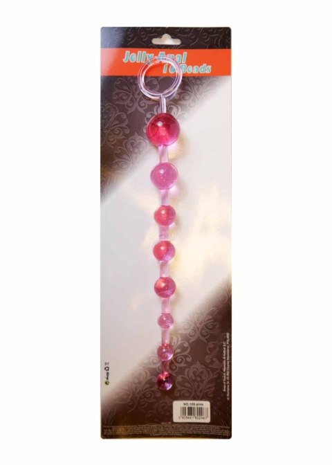 Plug/kulki-Jelly Anal 10 Beads Pink Boys of Toys Sp. z o.o.