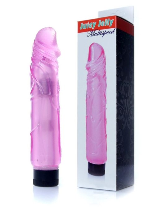 Wibrator-Juicy Jelly - Multispeed Pink Boys of Toys Sp. z o.o.