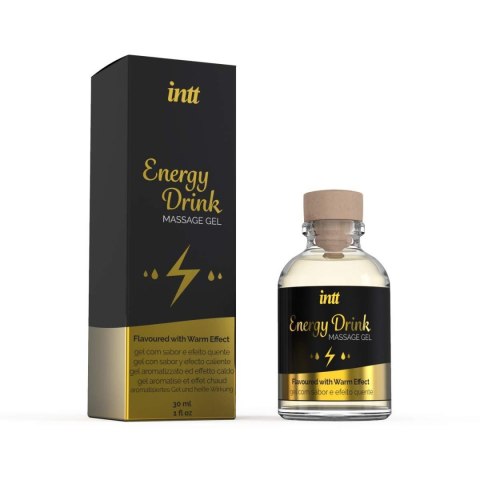 Żel-MASSAGE GEL ENERGY DRINK 30 ml INTT EURO COSMETICS UNIPESSOAL LDA