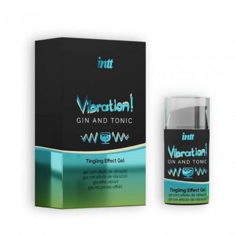 Żel - VIBRATION GIN & TONIC 15 ml INTT EURO COSMETICS UNIPESSOAL LDA