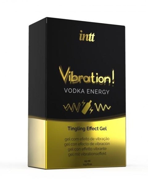 Żel-VIBRATION VODKA 15 ml INTT EURO COSMETICS UNIPESSOAL LDA