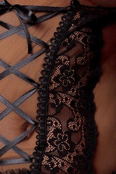 Bielizna-MARCELLE CORSET black L/XL - Casmir Casmir - FHU MATAR