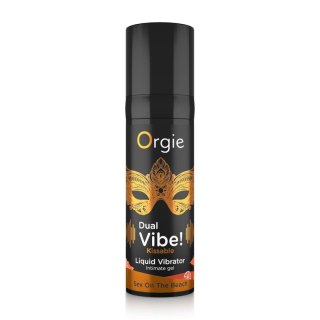 DUAL VIBE! SEX ON THE BEACH KISSABLE LIQUID VIBRATOR - 15 ML Orgie - BEAUTYENIGMA LDA