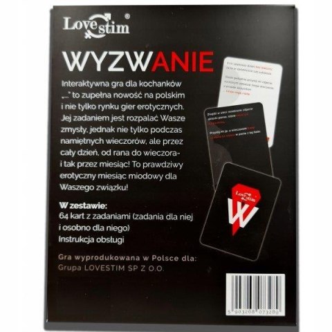 Gra-LISTIM Gra Wyzwanie NEXT LEVEL Sp. z o.o.