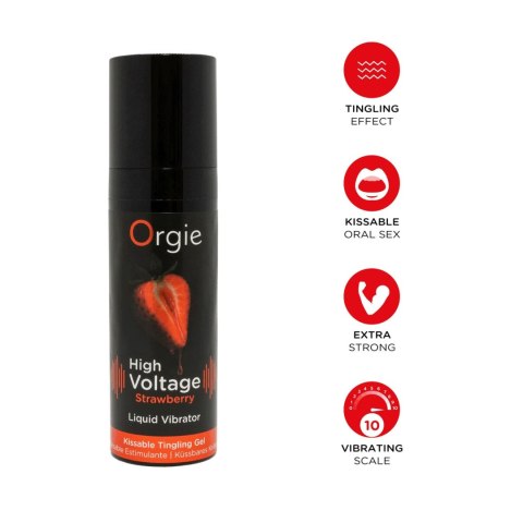 High Voltage - Strawberry - 15ml Orgie - BEAUTYENIGMA LDA