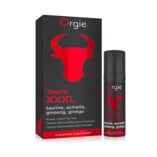 Krem-TOURO XXXL - ERECTION CREAM - 15 ML Orgie - BEAUTYENIGMA LDA