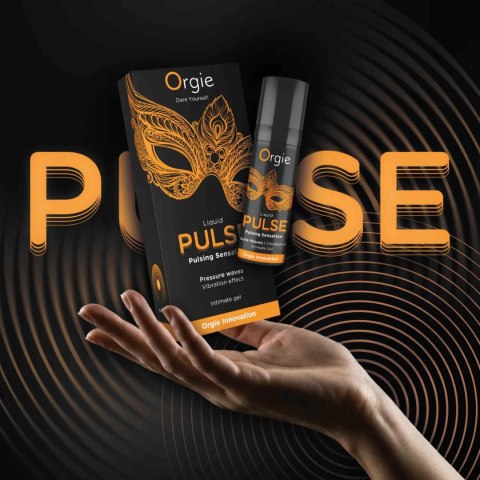 LIQUID PULSE - PULSING SENSATION INTIMATE GEL - 15 ML Orgie - BEAUTYENIGMA LDA
