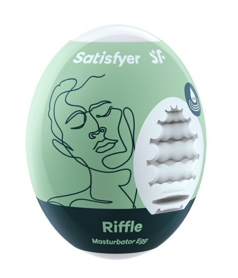Masturbator Egg Single (Riffle) Satisfyer - Triple A Marketing GmbH