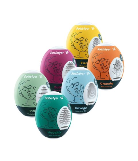 Masturbator-Eggs (set of 6) Satisfyer - Triple A Marketing GmbH