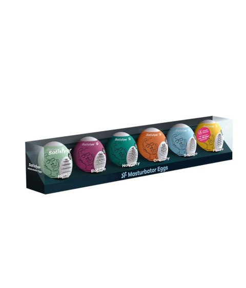 Masturbator-Eggs (set of 6) Satisfyer - Triple A Marketing GmbH
