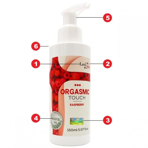 Olejek- ORGASMIC TOUCH RASPBERRY 150 ml NEXT LEVEL Sp. z o.o.