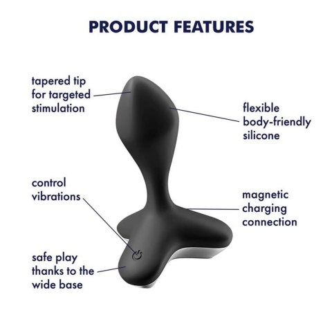 Plug-Vibrator Game Changer (Black) Satisfyer - Triple A Marketing GmbH