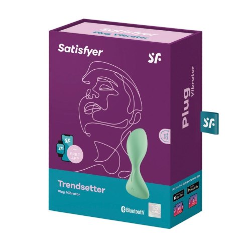 Plug-Vibrator Trendsetter Connect App (Light Green) Satisfyer - Triple A Marketing GmbH