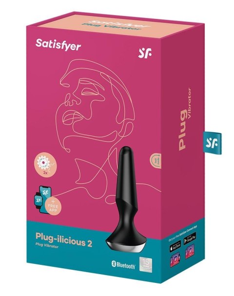 Plug - Vibrator ilicious 2 Black Satisfyer - Triple A Marketing GmbH