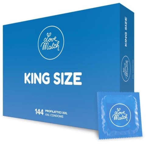 Prezerwatywy-Love Match King Szie XXL - 144 pack Love Match - TOPTALIA SRL