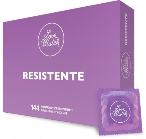 Prezerwatywy-Love Match Resistante - 144 pack Love Match - TOPTALIA SRL