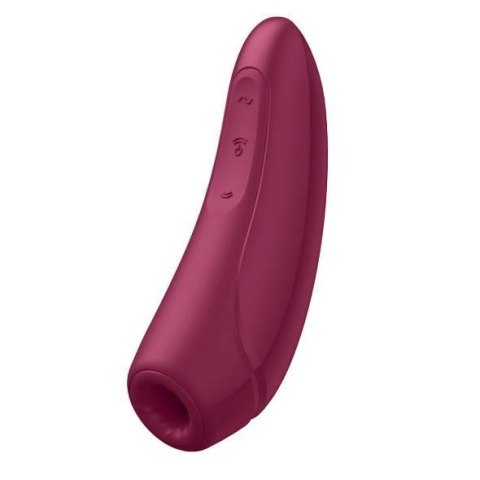 Wibrator - Curvy 1+ Air Pulse Stimulator + Vibration Rose Red Satisfyer - Triple A Marketing GmbH
