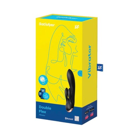 Wibrator-Double Flex Connect App (Black) Satisfyer - Triple A Marketing GmbH