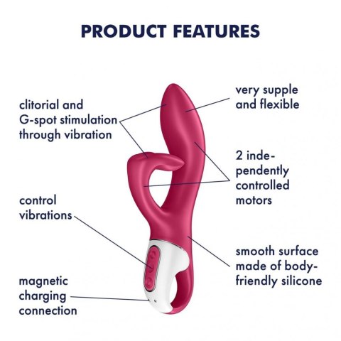 Wibrator-Embrace me (Berry) Satisfyer - Triple A Marketing GmbH